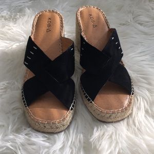 Kdb wedge sandals